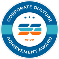 Corporate Culture Achievement Award 2022 logo.