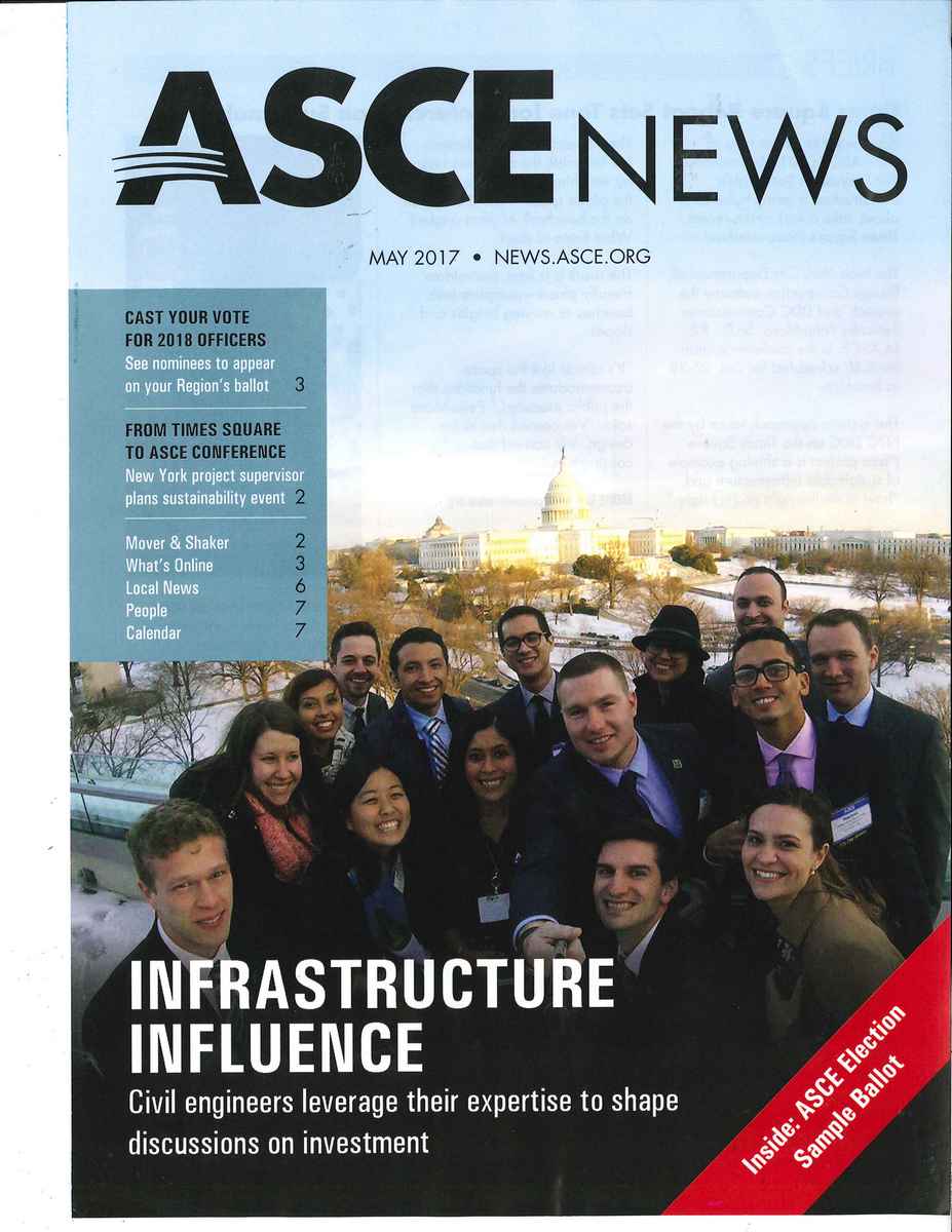 ASCE May 2017 Cover