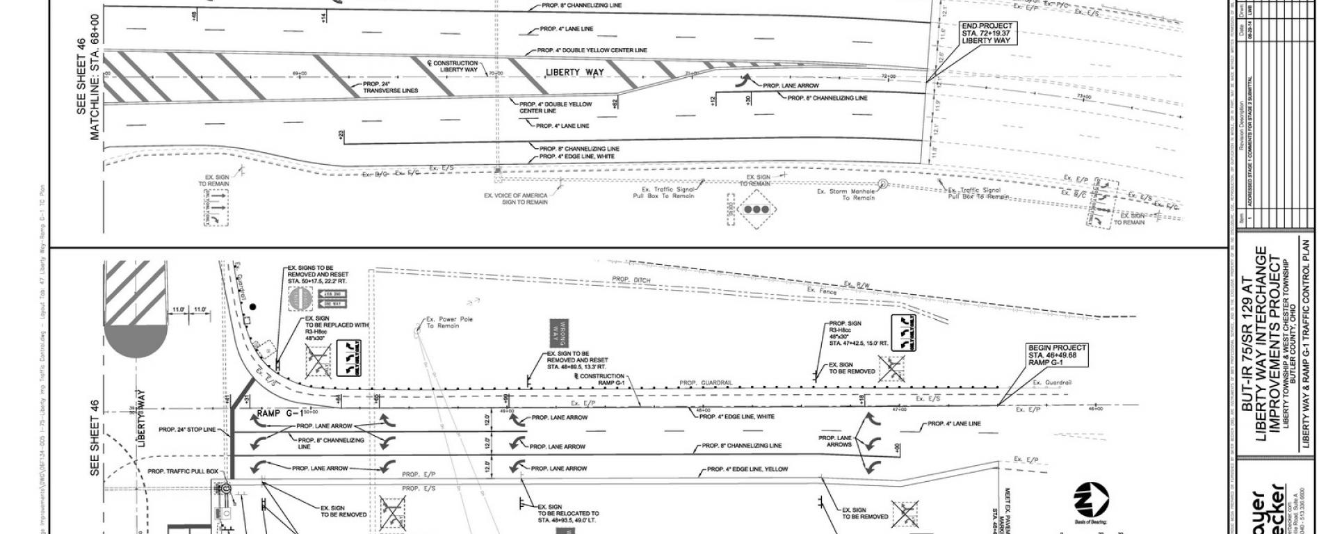 roadway improvement plan document