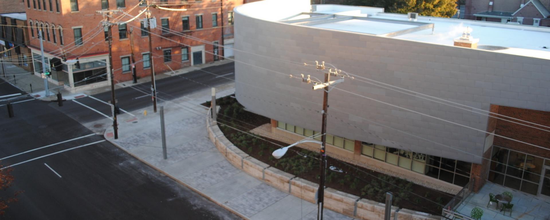 Side view of the Kenton County Public Library