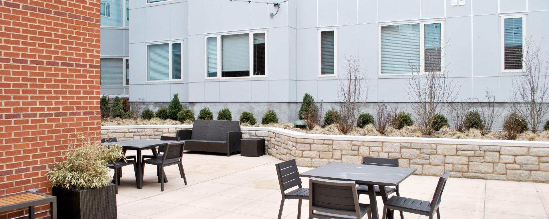 patio with outdoor seating