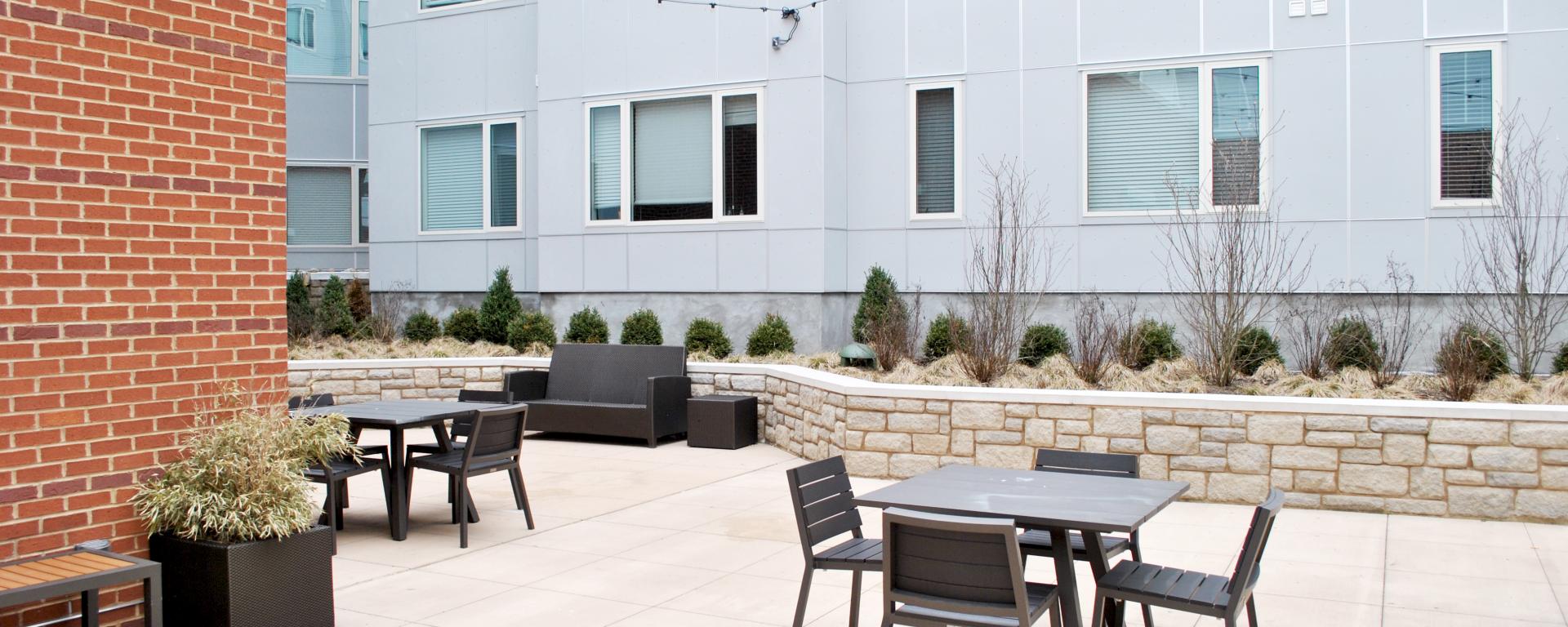 patio with outdoor seating