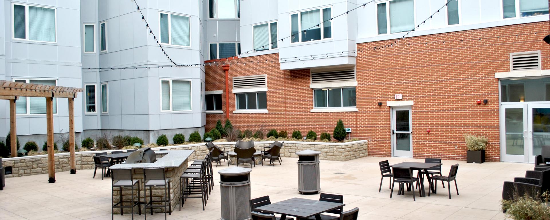 patio with outdoor seating