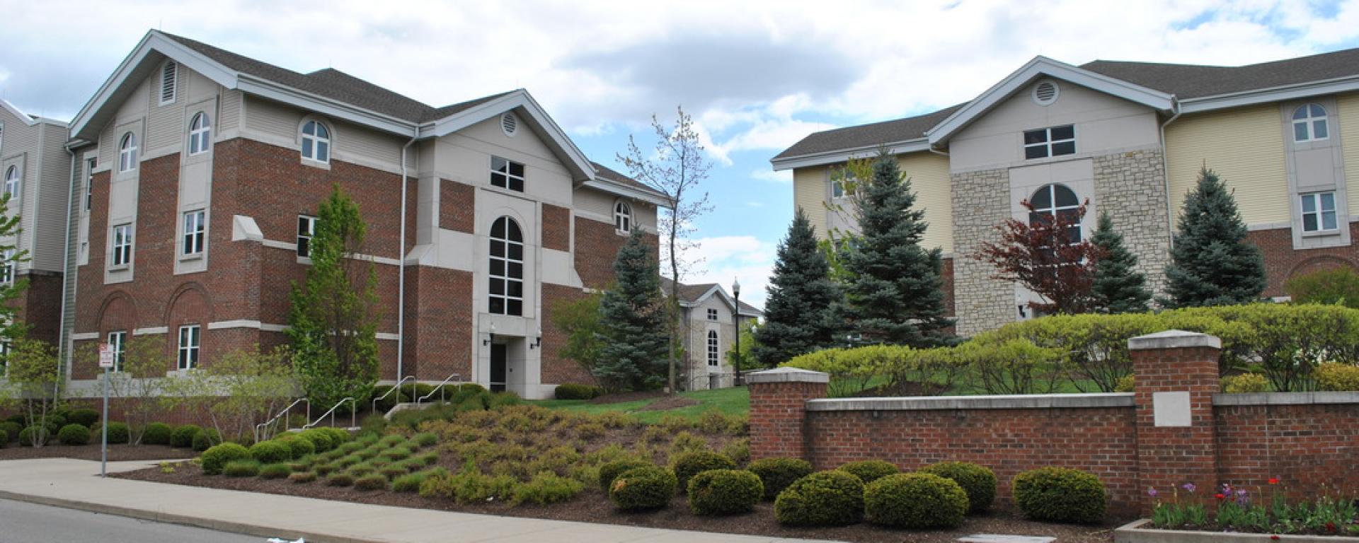 street view of residential buildings