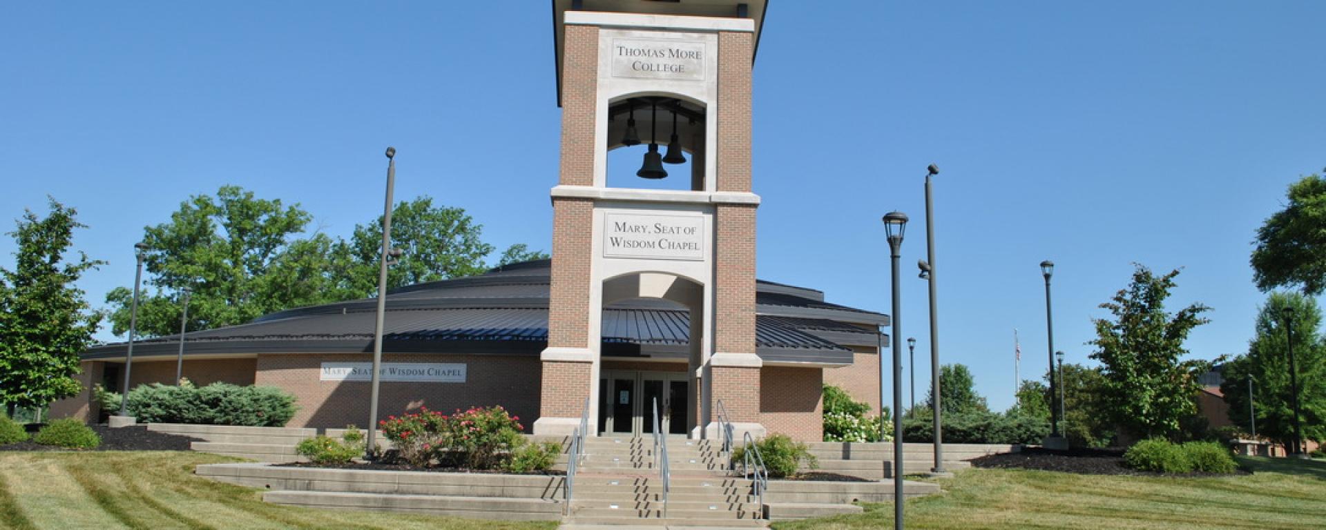 bell tower outside chapel