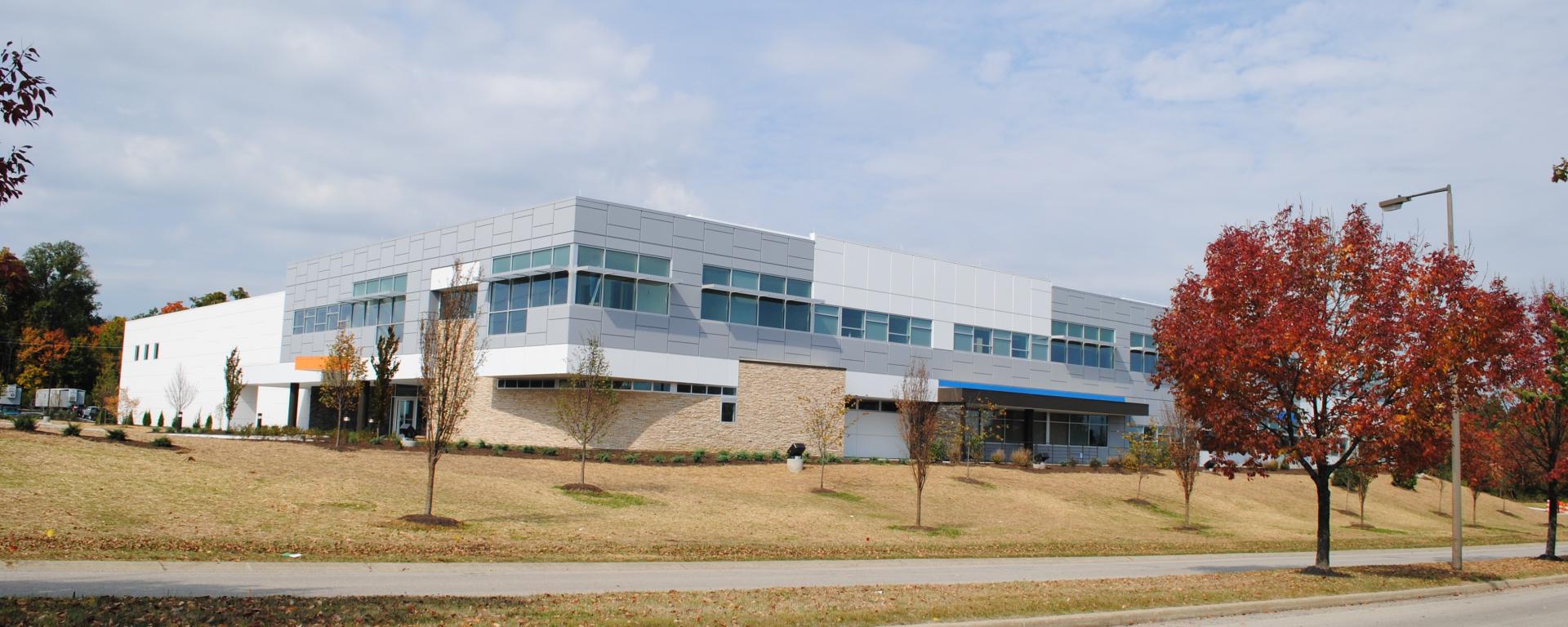 roadway in front of building