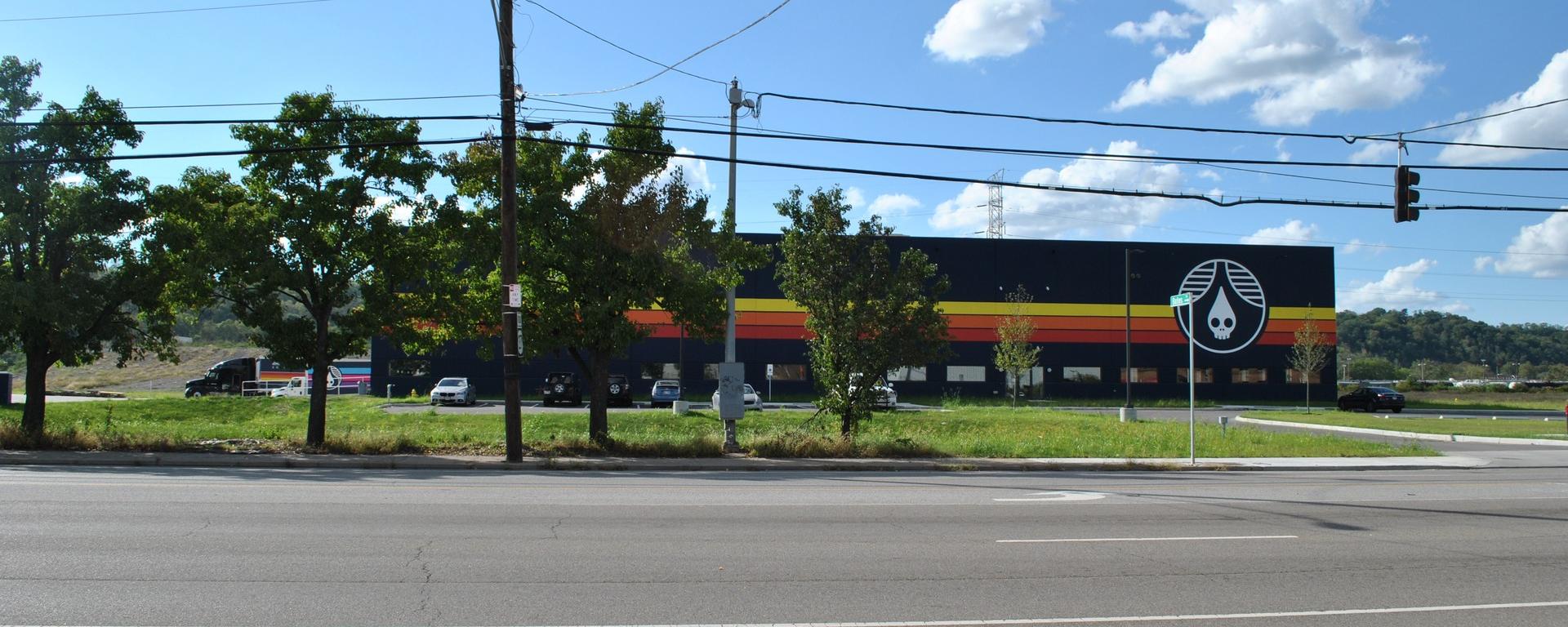 streetscape of building