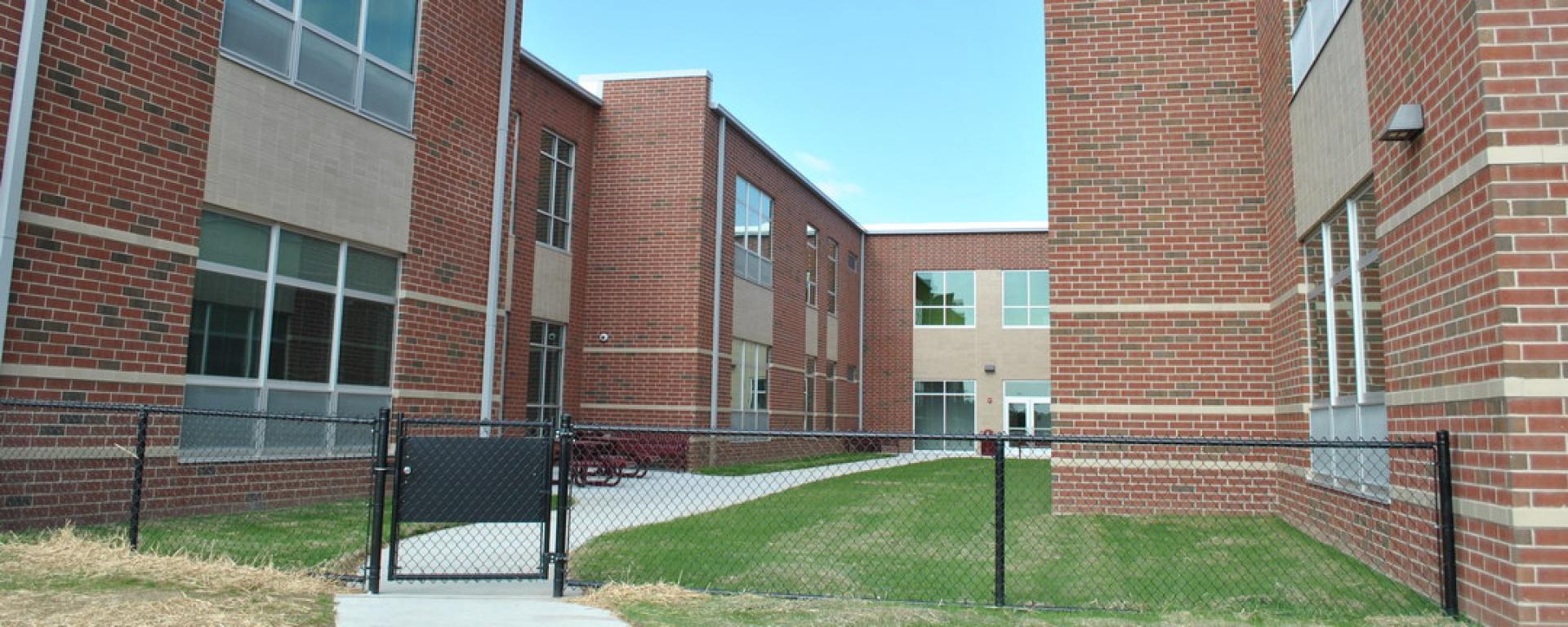 Side view of Fairfield Central Elementary School