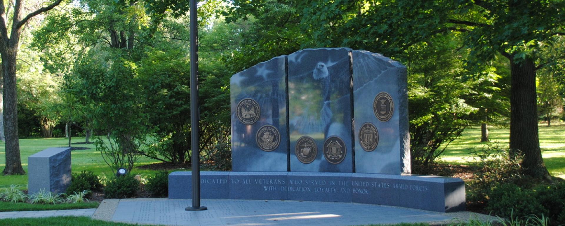 memorial in summer time