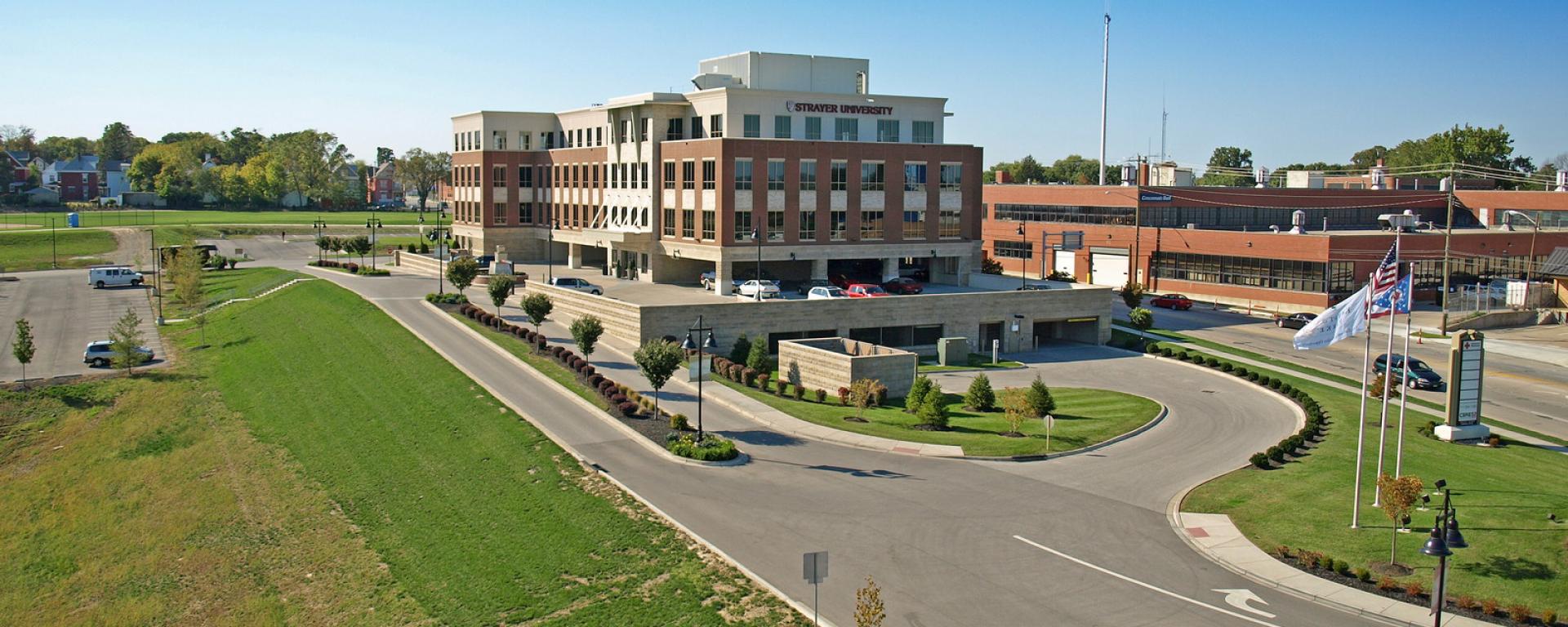 aerial of building