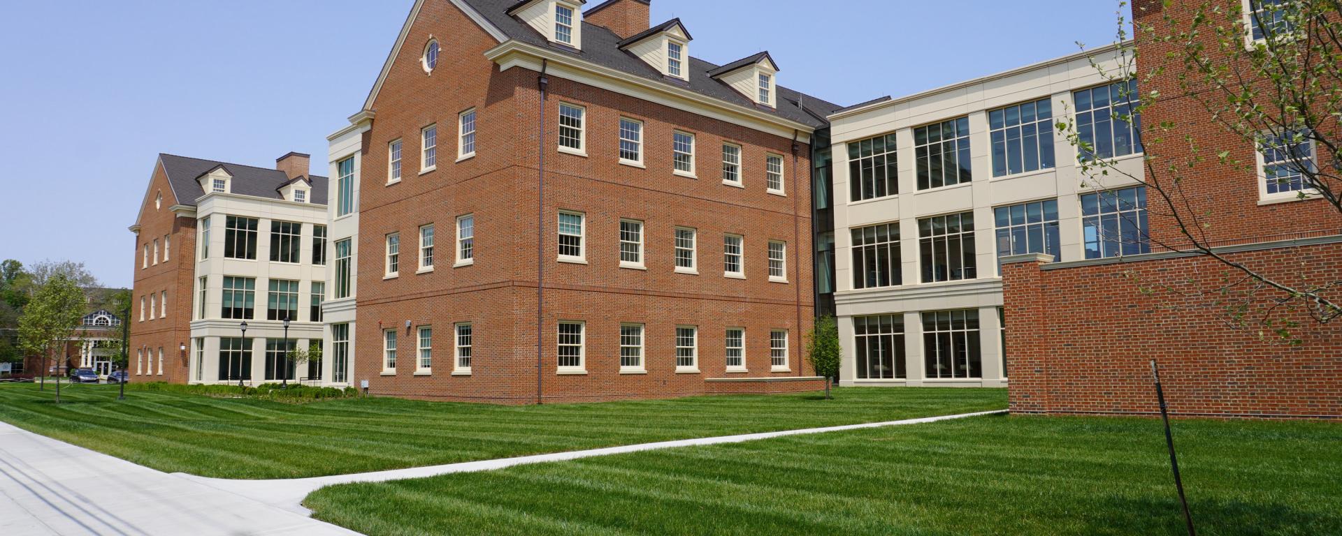 brick academic building