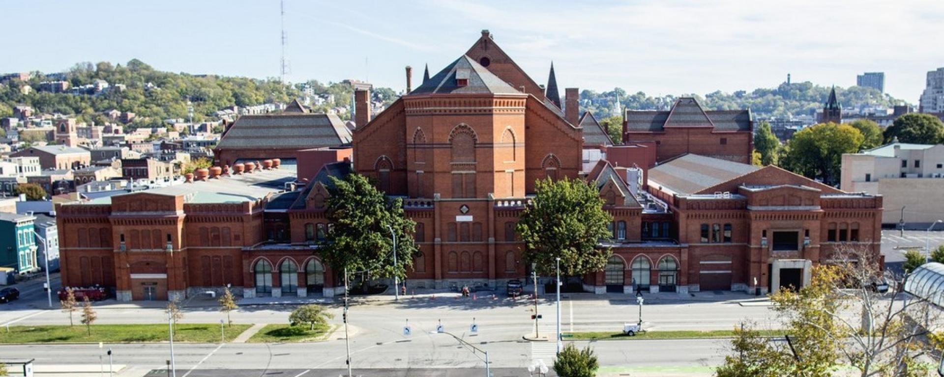 aerial view of back profile