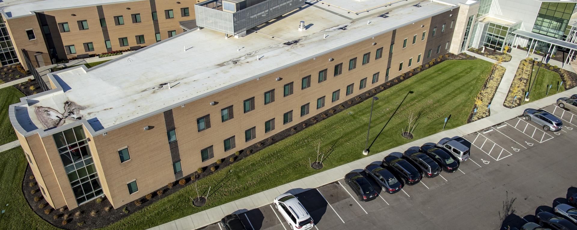 aerial view of facility 