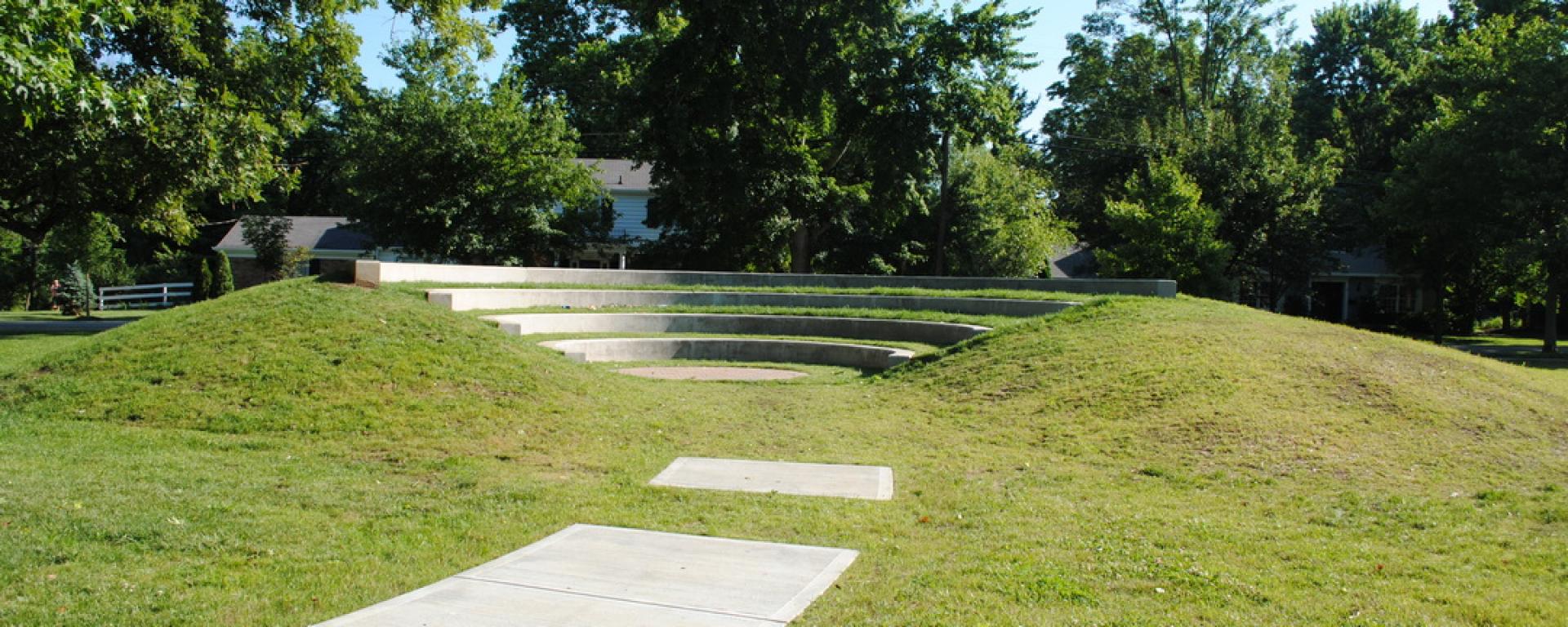 lawn seating area