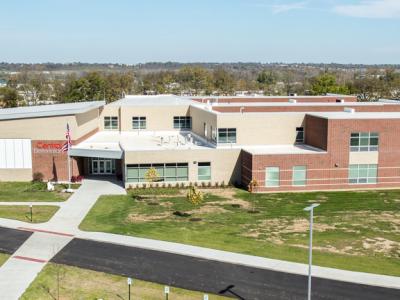 Aerial view of Fairfield Central Elementary School