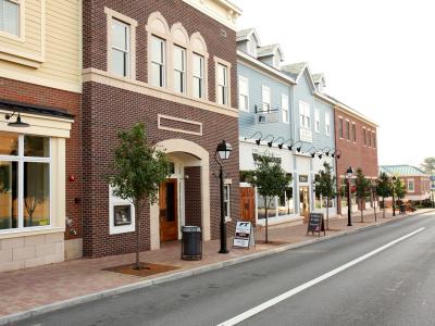 streetscape view of retail