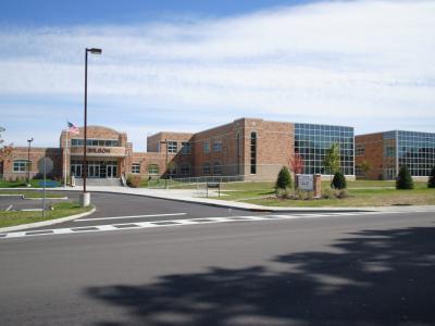 streetscape of front entrance of building